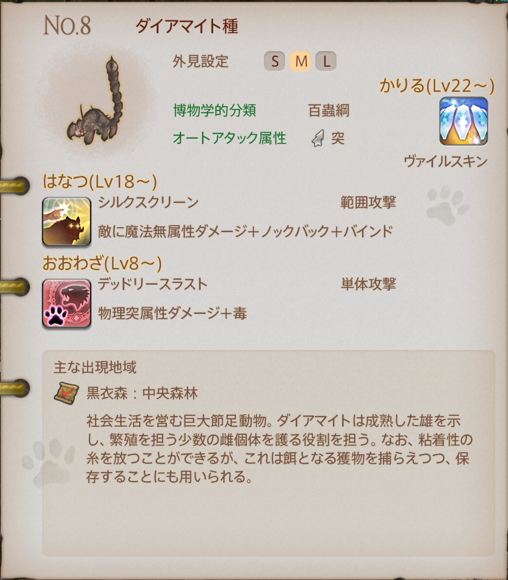 魔獣の姿