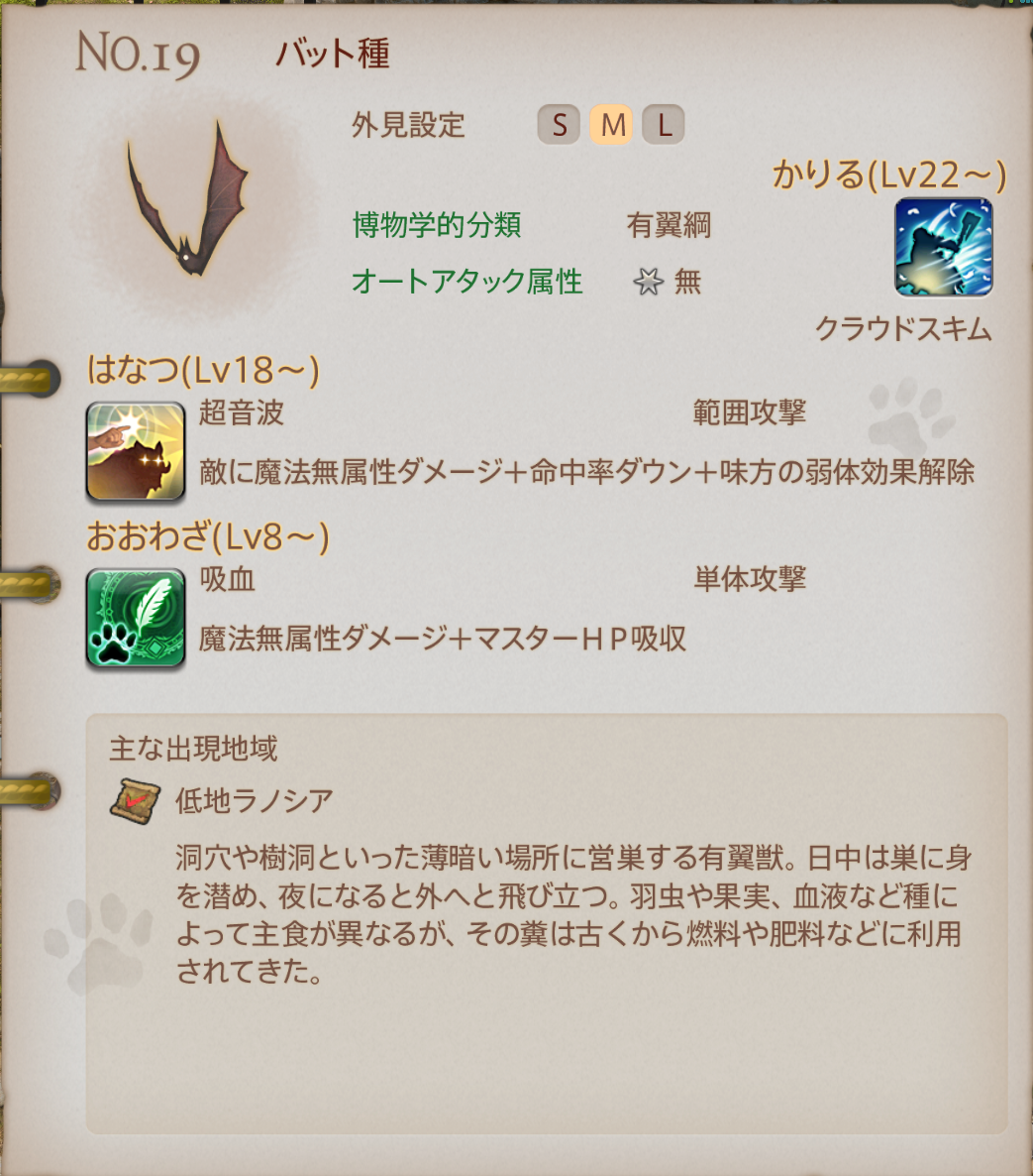 魔獣の姿